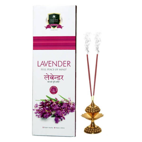 alaukik lavender premium incense sticks