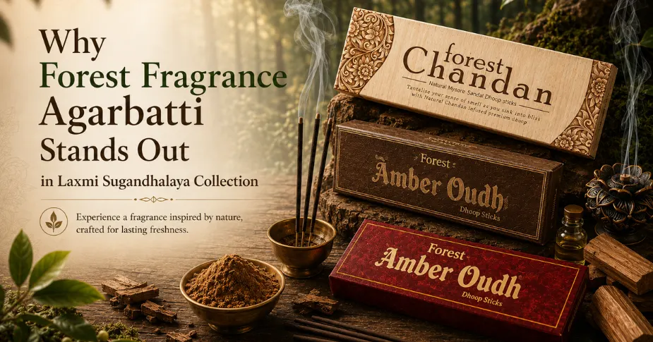 Forest Fragrance Agarbatti Laxmi Sugandhalaya Collection