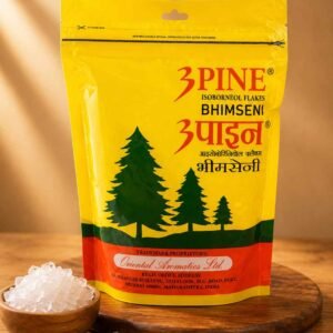 3 Pine Isoborneol Flakes Bhimseni 250gm