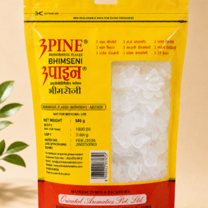 3 Pine Isoborneol Flakes Bhimseni 500 gm