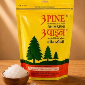 3 Pine Isoborneol Flakes Bhimseni 500gm