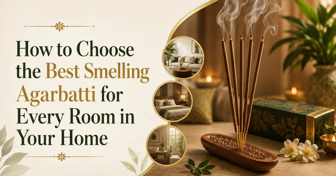 how to choose the best smelling agarbatti for each room