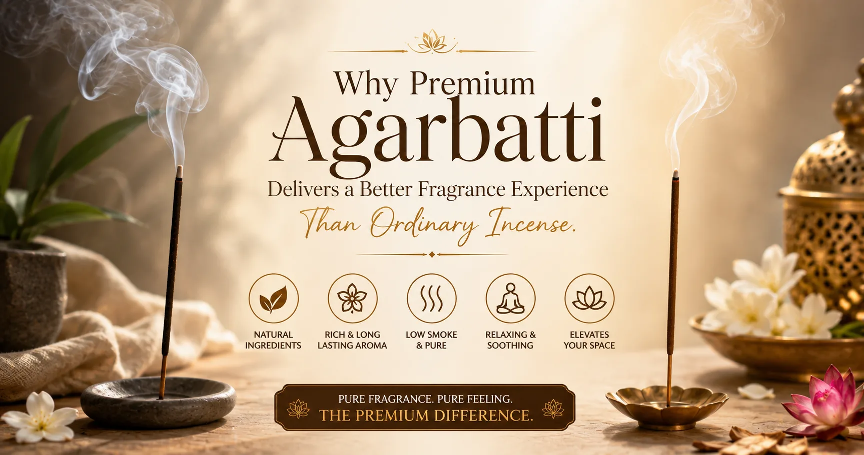why premium agarbatti delivers better fragrance experience
